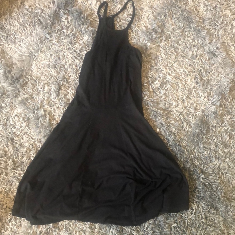 Brandy Melville Black Backless Dress